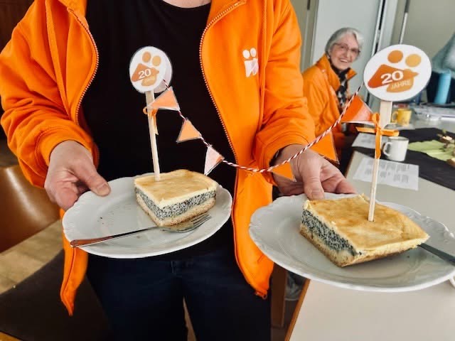 Geburtstagskuchen zum Jubiläum