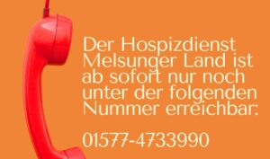 Wir sind unter unserer Mobilnummer erreichbar